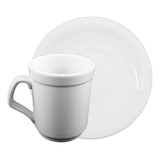 Jarrito Cafe 130ml + Plato Tsuji Porcelana Linea 450 2 Pz