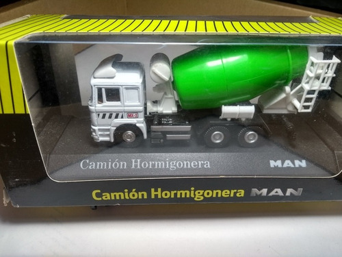 Camión Hormigonera A Escala 1/72 Man Mixer De Cemento