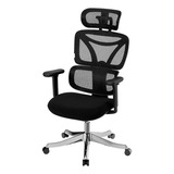 Cadeira Escritório Ergonômica Gogo Premium Chair Go500 Luxo Cor Preto