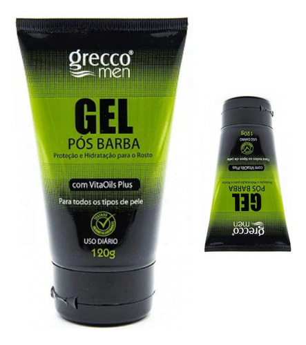 Gel Pos Barba 120g Grecco Men - Atacado -