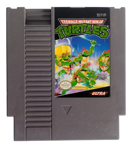 Tortugas Ninja Para Nintendo Nes Original 
