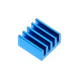 Dissipador De Calor Em Alumínio 9x9x5mm Azul Arduino Pic