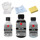 Kit Reparador Completo Tinta P/ Butacas Apto Cuero Vinilo