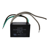 Capacitor Doble 5+5 Uf 250 Vac Abanico De Techo -5 Piezas