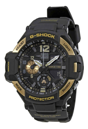 Relógio Casio G-shock Gravitymaster Ga1100rg-1ad Modelo Raro