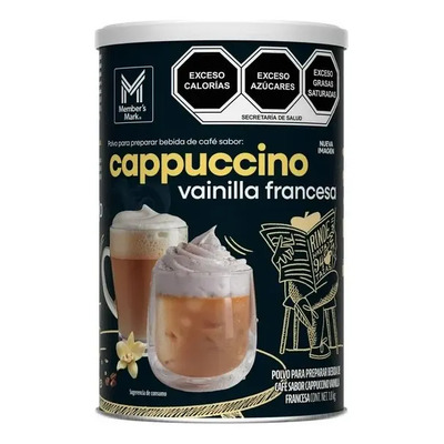 Cafe Capuccino Vainilla Francesa En Polvo Members Mark 1.8 Kg | MercadoLibre