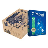 Caixa Com 10 Pacotes Papel Sulfite Premium A4 75gr Report