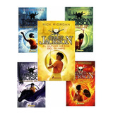 Saga Percy Jackson 5 Tomos ( Libros Nuevos Y Originales )