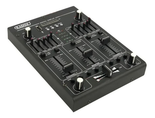 Mezcladora De Audio Dj Efectos Eq Usb Bluetooth 2 Canales