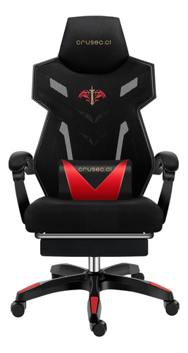 Silla Gamer Reclinable Con Reposapiés Moderna Ergonómica 