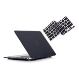 Funda Para Macbook Air 11 Ruban Carcasa Rigida Negro Slim