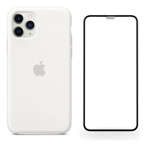 Kit Capinha Capa Case + Película 3d Compatível iPhone 11pro