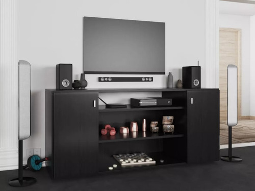 Mesa Tv Led Mueble Rack Lcd Melamina 18mm Eslovenia Muebles