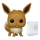 Figura Vinilo Eevee Pop Protector Caja Pokeball