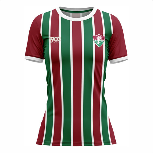 Camisa Fluminense Retro Attract Babylook Feminina Original