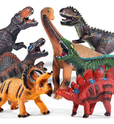 Benn Ol 7 Piezas De Juguetes De Dinosaurio Para Niños