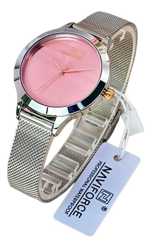 Reloj Para Mujer Marca Naviforce Original Sumergible + Envio