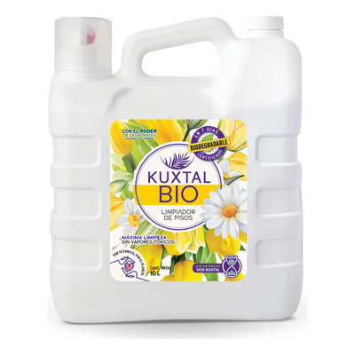 Limpiador De Pisos Kuxtal Biodegrada 10 Litros | Meses sin interés