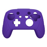 Funda De Silicona Para Nintendo Switch Pro Control Violet
