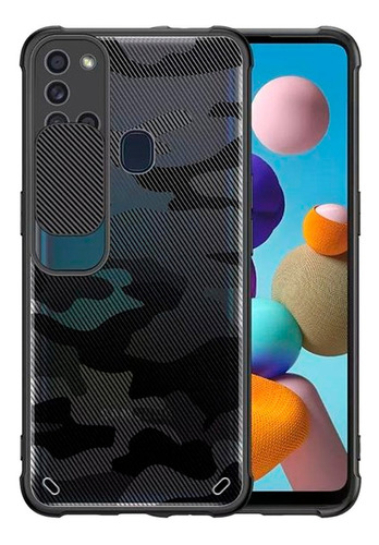 Capa Celular Camuflada Proteção Câmera Para Samsung M31 Cor Camuflagem Camuflado