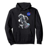 Sudadera Moda Astronauta En La Nasa Logo Captura Medusas 