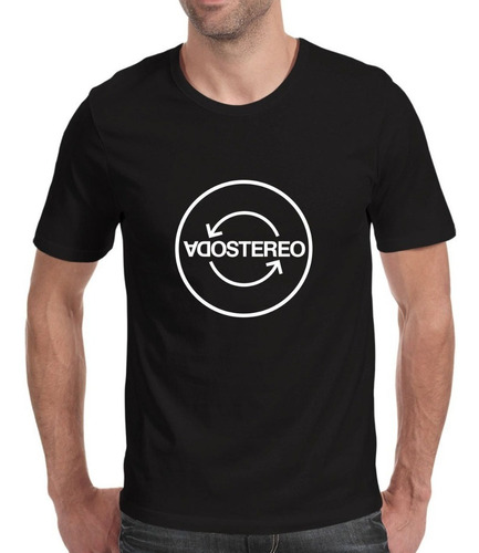 Playera Soda Stereo Logo Rock