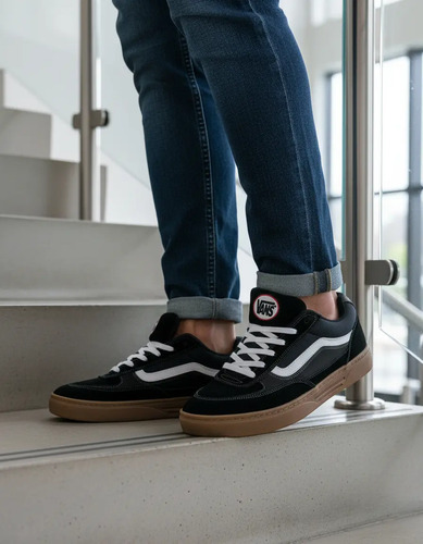 Vans Skate Estazzo (gum Black White) | Meses sin interés