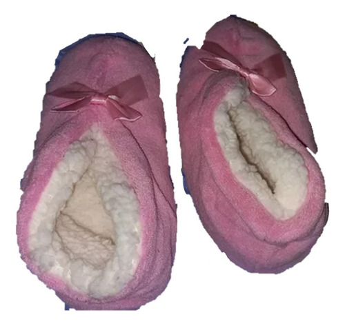 Pantuflas Mujer Rosa 