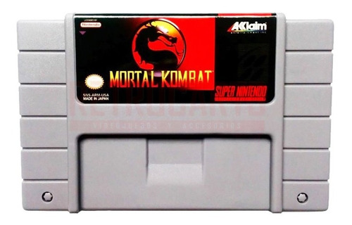Mortal Kombat  Super Nintendo 