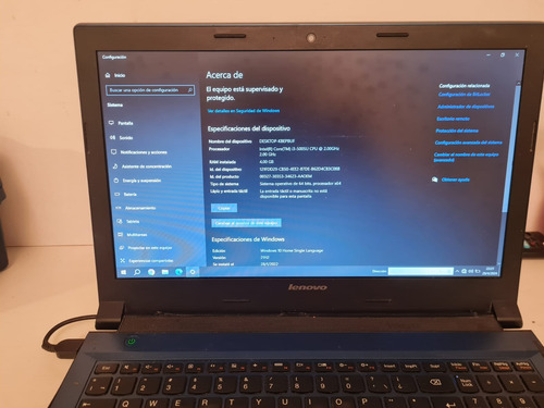 Notebook Lenovo Ideapad 305-15 I3 4gb Ram Funciona Bien