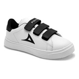 Tenis Niño Pirma 5504 Blanco Negro 18-21 121-433