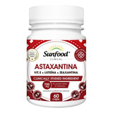 Astaxantina 60 Capsulas Sunfood Clincal