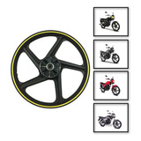 Rin Trasero Italika Ft150 Ts Ft150s Negro Amarillo Rm