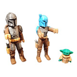 Figuras Mandalorian Pack - Impresion 3d Escala 1/20