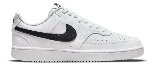 Tenis Nike Mujer Court  Vision Low Blanco Negro