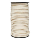 Soga De Algodón Con Relleno 4 Mm Ideal Macramé Rollo 100 Mt