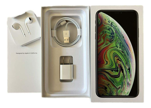 Caixa Vazia iPhone XS Max Space 64 Gb Com Acessórios Novos