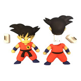 Memoria Usb Figura De Goku De 128gb Dragon Ball Color Naranja