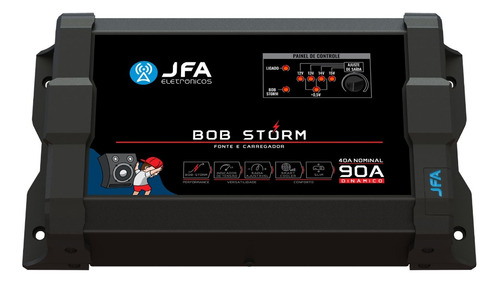 Fonte Carregador Automotivo Jfa Bob Storm 90a Bivolt