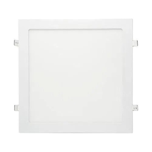 Plafón Panel Led Sica Cuadrado Embutir 24w Cálido / Frío