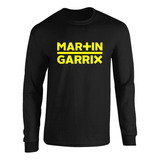 Camibuso Manga Larga Martin Garrix Negro