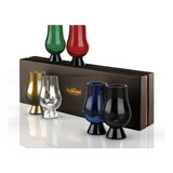 Estuche Premium Glencairn X 6 Vasos De Cata De Colores