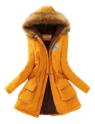 Chaqueta Fina De Invierno Para Mujer Con Capucha E Hilo Cáli