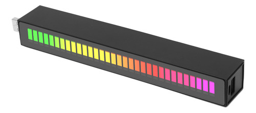 Luces Rítmicas Con Control De Sonido Rgb, 32 Led, 18 Colores