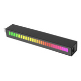 Luces Rítmicas Con Control De Sonido Rgb, 32 Led, 18 Colores