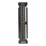 Panel Parcheo Cat 6 12 Puertos Para Pared Intellinet 560269