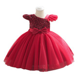 Vestido De Princesa Pompón Vestido De Niña De Cumpleaños