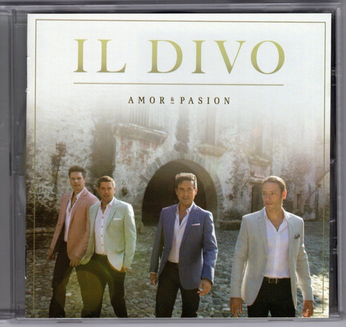 Cd Il Divo Amor & Pasion Deluxe 12 Canciones Tracks