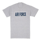 Remera Estampada Air Force Gris 