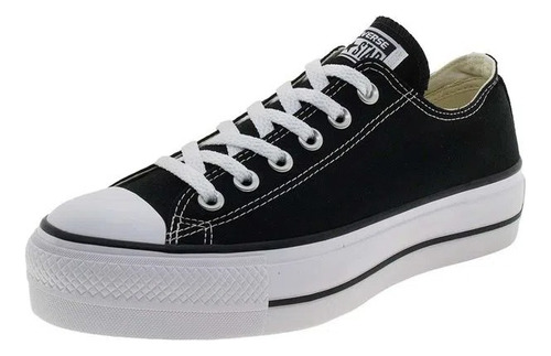 Tênis All Star Converse Ct04950001 Preto Plataforma